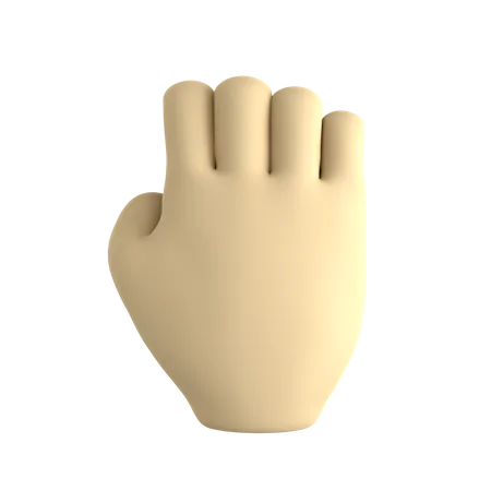 Hand ziehen  3D Icon