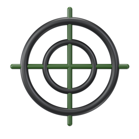 Ziel  3D Icon