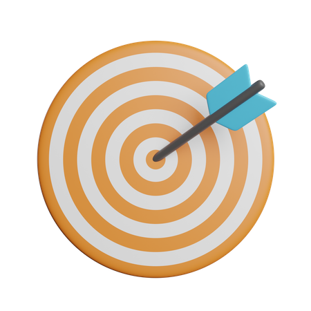 Ziel  3D Icon