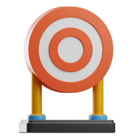 Zielbogenschütze  3D Icon