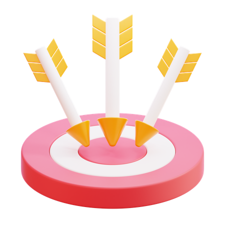 Zielmission  3D Icon