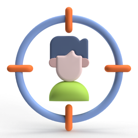 Zielbenutzer  3D Icon