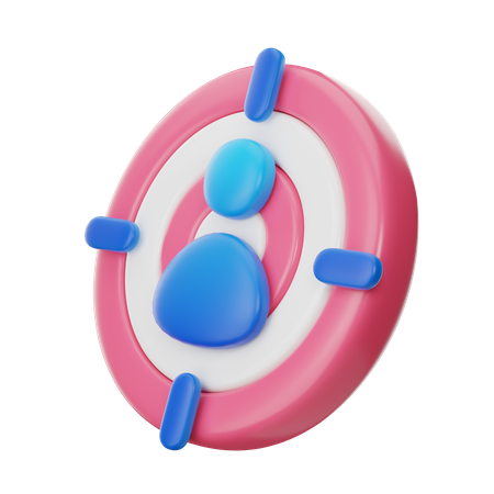 Zielbenutzer  3D Icon