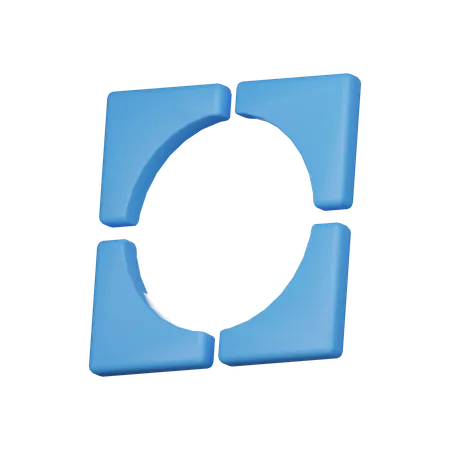 Zielerfassung  3D Icon