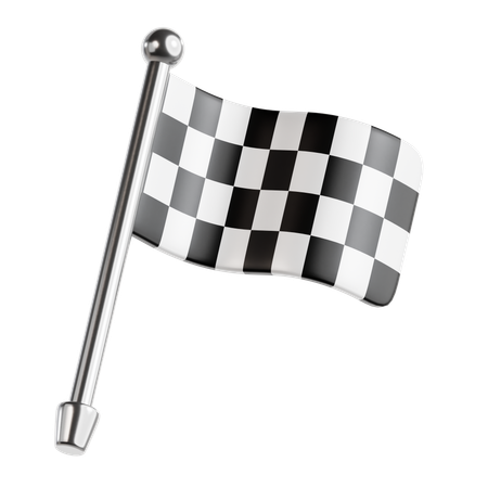 Zielflagge  3D Icon