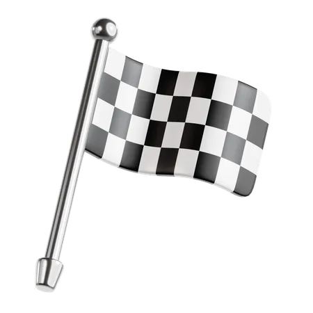 Zielflagge  3D Icon