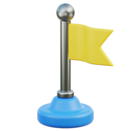 Zielflagge  3D Icon