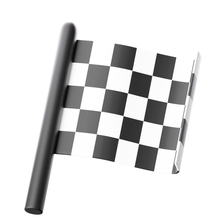 Zielflagge  3D Icon