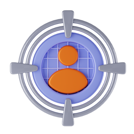 Zielgruppe  3D Icon