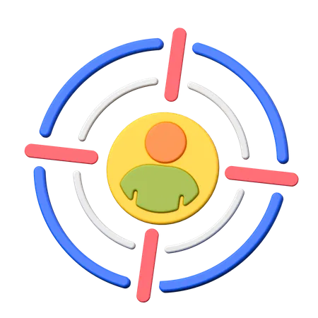 Zielkunde  3D Icon