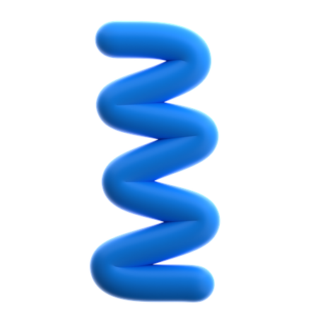 Zigzag  3D Icon