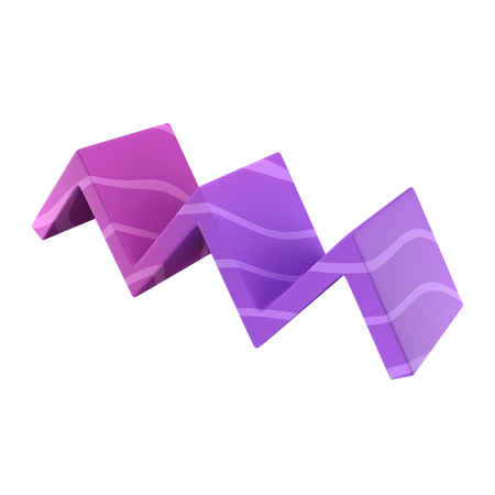 Zigzag  3D Icon