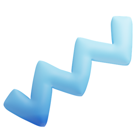 Zigzag  3D Icon