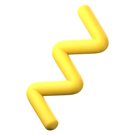 Zigzag  3D Icon