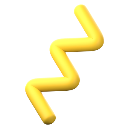 Zigzag  3D Icon
