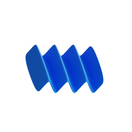 Zigzag  3D Icon