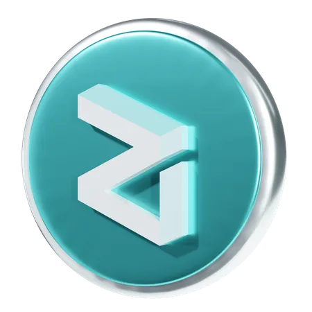 Zilliqa  3D Icon