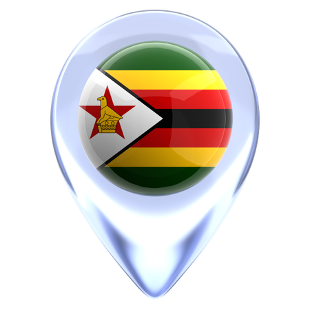 Zimbabue  3D Icon