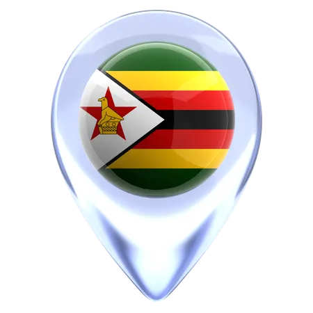 Zimbabue  3D Icon