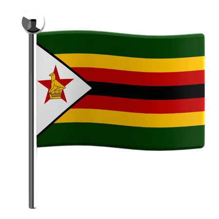 Zimbabue  3D Icon