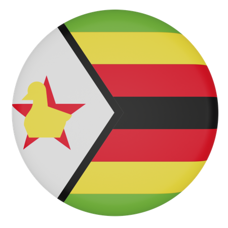 Zimbabue  3D Icon