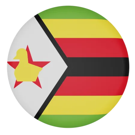 Zimbabue  3D Icon