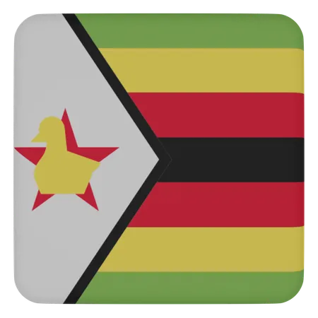 Zimbabue  3D Icon