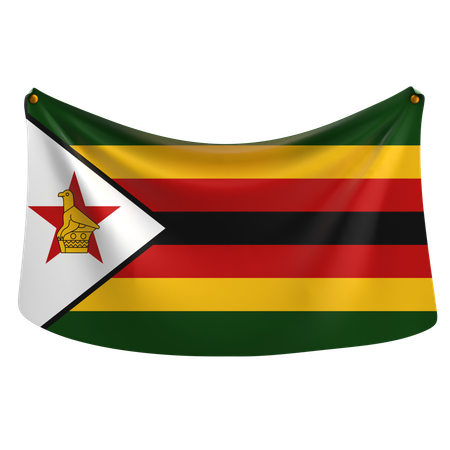 Zimbabwe  3D Icon