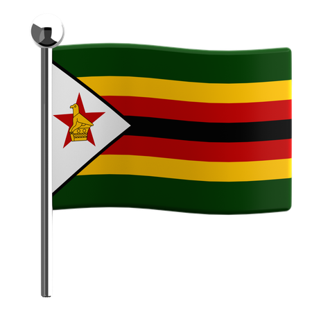 Zimbabwe  3D Icon