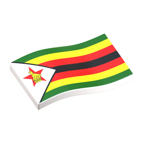 Zimbabwe  3D Icon