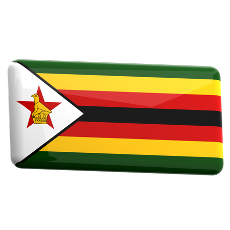 Zimbabwe  3D Icon