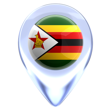 Zimbabwe  3D Icon