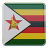 3d zimbabwe flag illustration