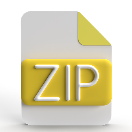 ZIP  3D Icon