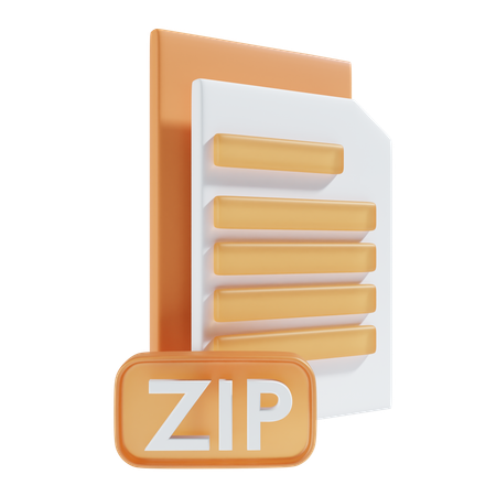 ZIP file  3D Icon