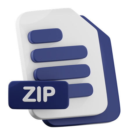 ZIP File  3D Icon