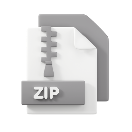 ZIP File  3D Icon