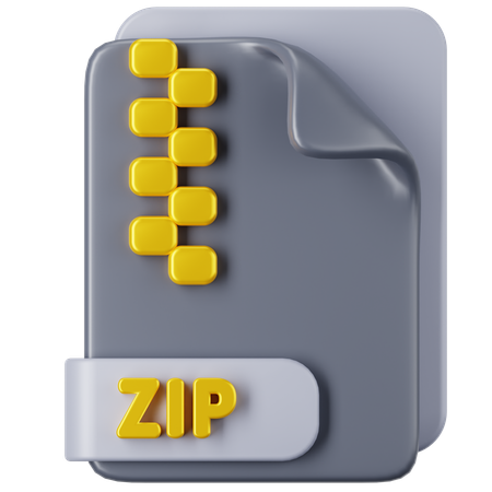 ZIP File  3D Icon