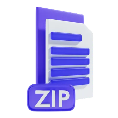 ZIP File  3D Icon