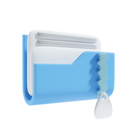 ZIP Folder  3D Icon