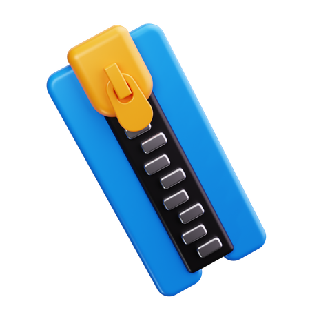 Zíper  3D Icon