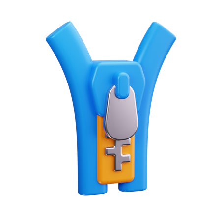 Zipper  3D Icon