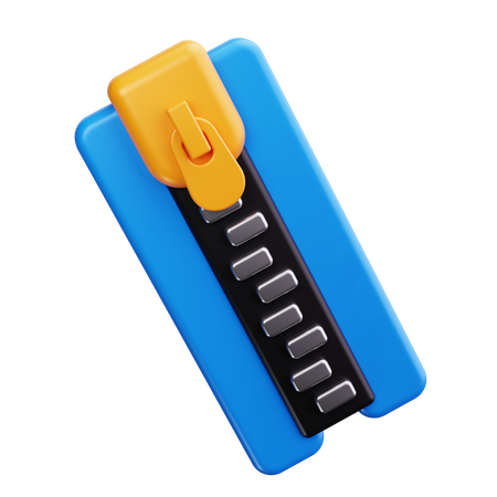 Zipper  3D Icon