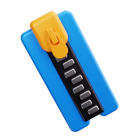 Zipper  3D Icon