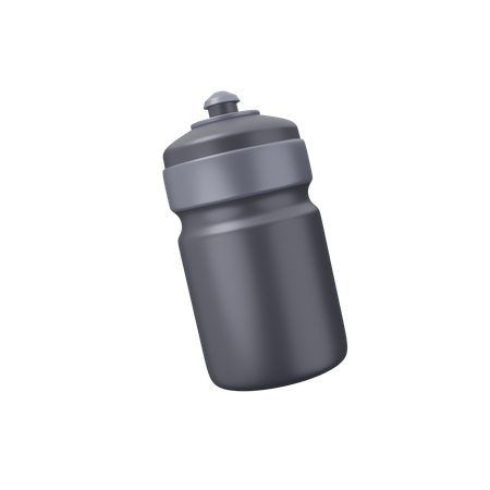 Zipper Water Bottle 3D Icon