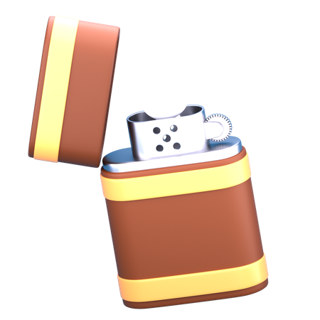 Zippo-Feuerzeug  3D Icon