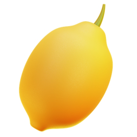 Zitronenfrucht  3D Icon