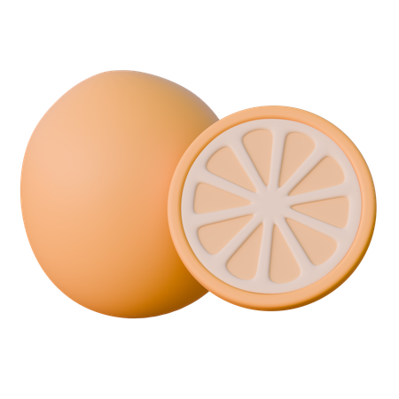 Zitronenfrucht  3D Icon