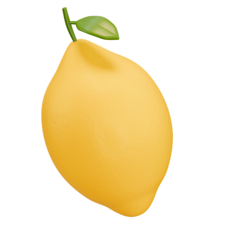 Zitronenfrucht  3D Icon