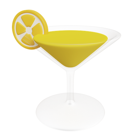 Zitronengetränke  3D Icon